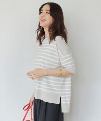 JIYU-KU /【SHIHOさん着用・WEB限定カラーあり・接触冷感・UVカット】クレープストレッチプルオーバー ニット/506014551