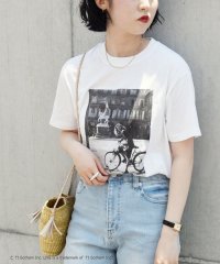 quaranciel/《予約》quaranciel:〈洗濯機可能〉LIFE フォト コットン Tシャツ/506014667