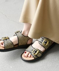 SHIPS any WOMEN/《一部追加予約》【SHIPS any別注】eblouna: バックルベルト サンダル/506014879