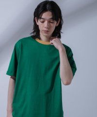 nano・universe/Anti Soaked 汗染み防止 リンガーネックTシャツ/505859076