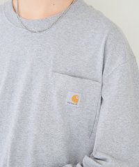 Carhartt/カーハート Carhartt 【Carhartt / カーハート】トップス カットソー ロンT 長袖 ポケット ワンポイント 無地 ビッグシルエット ヘビーオン/505938458