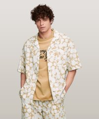 TOMMY JEANS/トミージーンズ TOMMY JEANS リラックスフローラルプリントキャンプシャツ/506005463