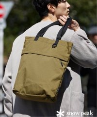 JOURNAL STANDARD relume Men's/《追加》【SNOWPEAK / スノーピーク】Everyday Use 2Way トートバッグ/506015067