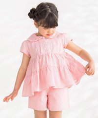 BeBe Petits Pois Vert/ぽつぽつデザイントップス＋キュロットセット(95~150cm)/506015088