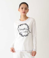 HIROKO BIS/コットンスムースロゴTシャツ /洗える/506015156