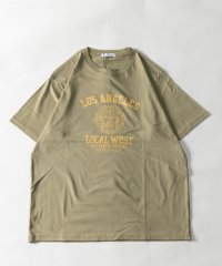 Nylaus/レギュラーフィット カレッジロゴアソートプリント ショートスリーブTシャツ/506015406