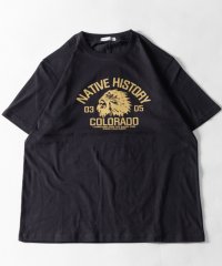 Nylaus/レギュラーフィット アメカジロゴ アソートプリント ショートスリーブTシャツ/506015407