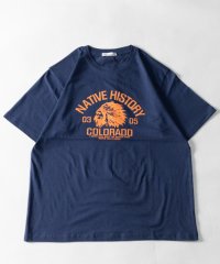 Nylaus/レギュラーフィット アメカジロゴ アソートプリント ショートスリーブTシャツ 半袖Tシャツ/506015407