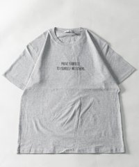 Nylaus/レギュラーフィット スモールロゴ アソートプリント ショートスリーブTシャツ/506015408