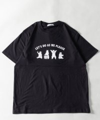 Nylaus/レギュラーフィット イラスト アソートプリント ショートスリーブTシャツ/506015410