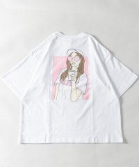 Nylaus/ビッグシルエット アソートイラストプリント ショートスリーブTシャツ/506015412