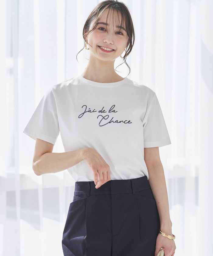 セール】ロゴ刺繍 Tシャツ(506015431) | エニスィス（小さい