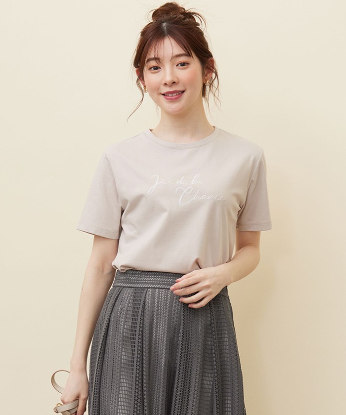 セール】ロゴ刺繍 Tシャツ(506015431) | エニスィス（小さい