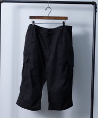 Nylaus select/カーゴパンツ メンズ クロップド丈 7分丈 大きいサイズ 3L 4L 5L ストレート プリント 迷彩柄 クラック柄 総柄 カモフラージュ柄 ワークパンツ ミリ/506015465