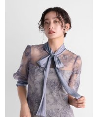 petirobe/プチローブ petirobe kaene ラメ刺繍リボンドレス/506015639