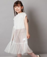 a.v.v(KID'S)/[120－130]【２点セット】チュールキャミワンピ×Tシャツ/506015689