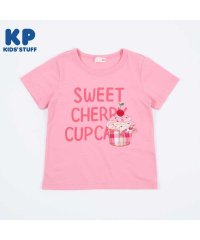 KP/KP(ケーピー)カップケーキのロゴ半袖Tシャツ(100～130)/505921113