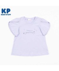 KP/KP(ケーピー)【TioTio抗ウイルス加工】袖レースの半袖Tシャツ(110～130)/505921125