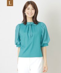 TO BE CHIC(L SIZE)/【L】コットンポンチ カットソー/506004276