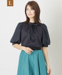 TO BE CHIC(L SIZE)/【L】コットンポンチ カットソー/506004276