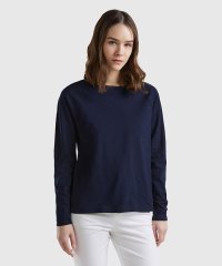 BENETTON (women)/クルーネックラグランスリーブ長袖Tシャツ・カットソー/506004560