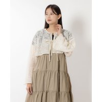 STYLEBLOCK/スタイルブロック STYLEBLOCK ブロックレースクロップドカーディガン/506005425
