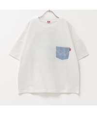 MAC HOUSE(kid's)/EDWIN エドウィン 布帛ポケット付きTシャツ 887646/506014302