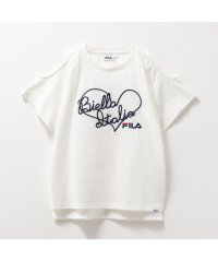 MAC HOUSE(kid's)/FILA フィラ 肩あきTシャツ FM2653/506014303