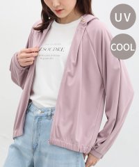 Honeys/ハニーズ Honeys きれいめジップパーカー トップス パーカー ジップパーカー 接触冷感 UVカット/506014393