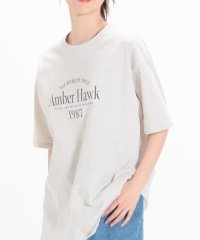 Honeys/ツアー風ロゴゆるＴ トップス Tシャツ カットソー ロゴT オーバーサイズ 綿 /506014409