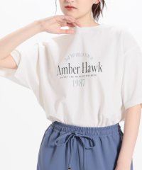 Honeys/ツアー風ロゴゆるＴ トップス Tシャツ カットソー ロゴT オーバーサイズ 綿 /506014409