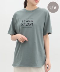 Honeys/ロゴチュニックＴシャツ トップス Tシャツ カットソー レディース 白 黒 半袖 ロゴ /506014411