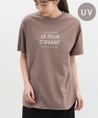 Honeys/ロゴチュニックＴシャツ トップス Tシャツ カットソー レディース 白 黒 半袖 ロゴ /506014411