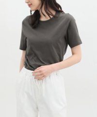 Honeys/半袖オーガニッククルーＴ トップス Tシャツ 半袖 綿100％ UVカット インナー 無地 /506014412