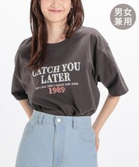 Honeys/ロゴプリントゆるＴシャツ トップス Tシャツ カットソー ユニセックス レディース /506014419