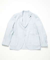 Men's Bigi/【LARDINI(ラルディーニ)】コットンリネンドビーストライプジャケット/506015805