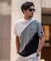 SB Select/LUXE/R ポリスムースモックネックバイアス切替TEE 半袖/506016196