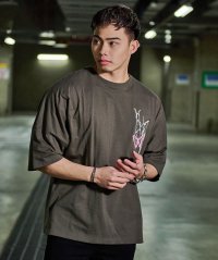 CavariA/キャバリア CavariA CavariA バタフライドルマン半袖Tシャツ/506016222