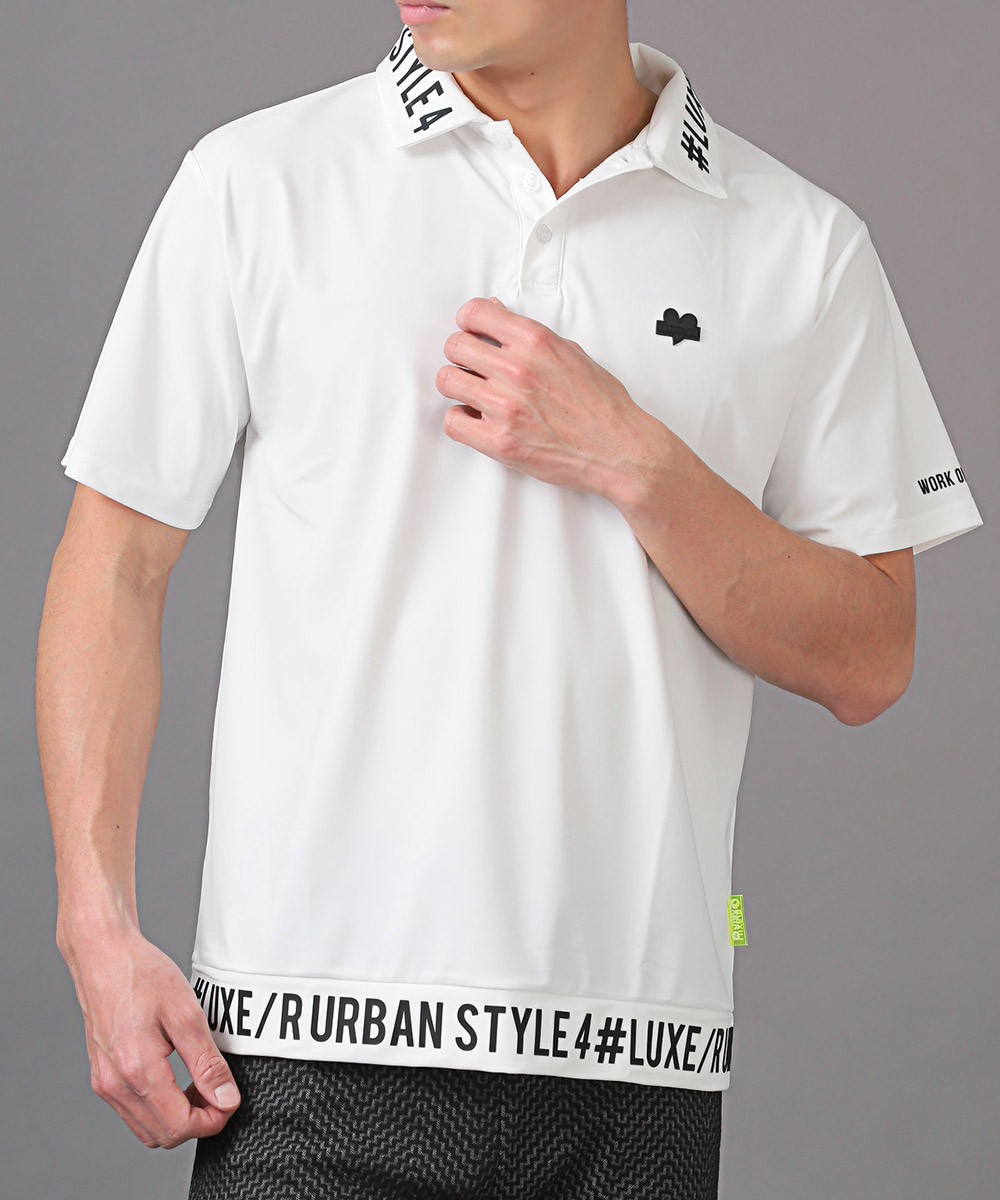 特別価格】NEW BALANCE GOLF 総柄 ストレッチ 半袖 ポロシャツ T