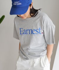 ANME/Earnest ロゴプリント 半袖 Tシャツ/506017130