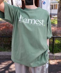 ANME/Earnest ロゴプリント 半袖 Tシャツ/506017130