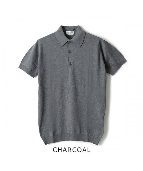 新品未使用★JOHN SMEDLEY 半袖 ニット Tシャツ ブラウン JOHN SMEDLEY ニットTシャツ 半袖 メンズ ジョンスメドレー 30