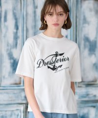 DRESSTERIOR/マリンロゴプリントTシャツ/506017401