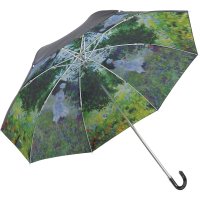 BACKYARD FAMILY/名画 折りたたみ傘 晴雨兼用/506017467
