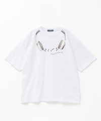 MAC HOUSE(kid's)/T－GRAPHICS ティーグラフィックス ヘッドフォンビッグTシャツ MAB24115/506017822