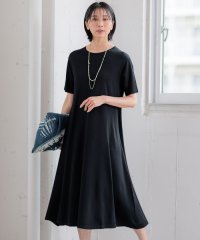 NIJYUSANKU（SMALL SIZE）/【洗える】レーヨンポリエステルストレッチ フレア ワンピース/506018066