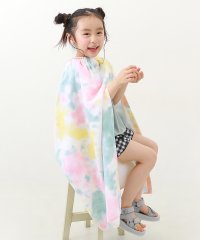 devirock/ガールズラップタオル 80cm 子供服 キッズ 女の子 水着 プールグッズ タオル /504676481