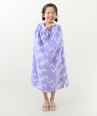 devirock/ガールズラップタオル 80cm 子供服 キッズ 女の子 水着 プールグッズ タオル /504676481