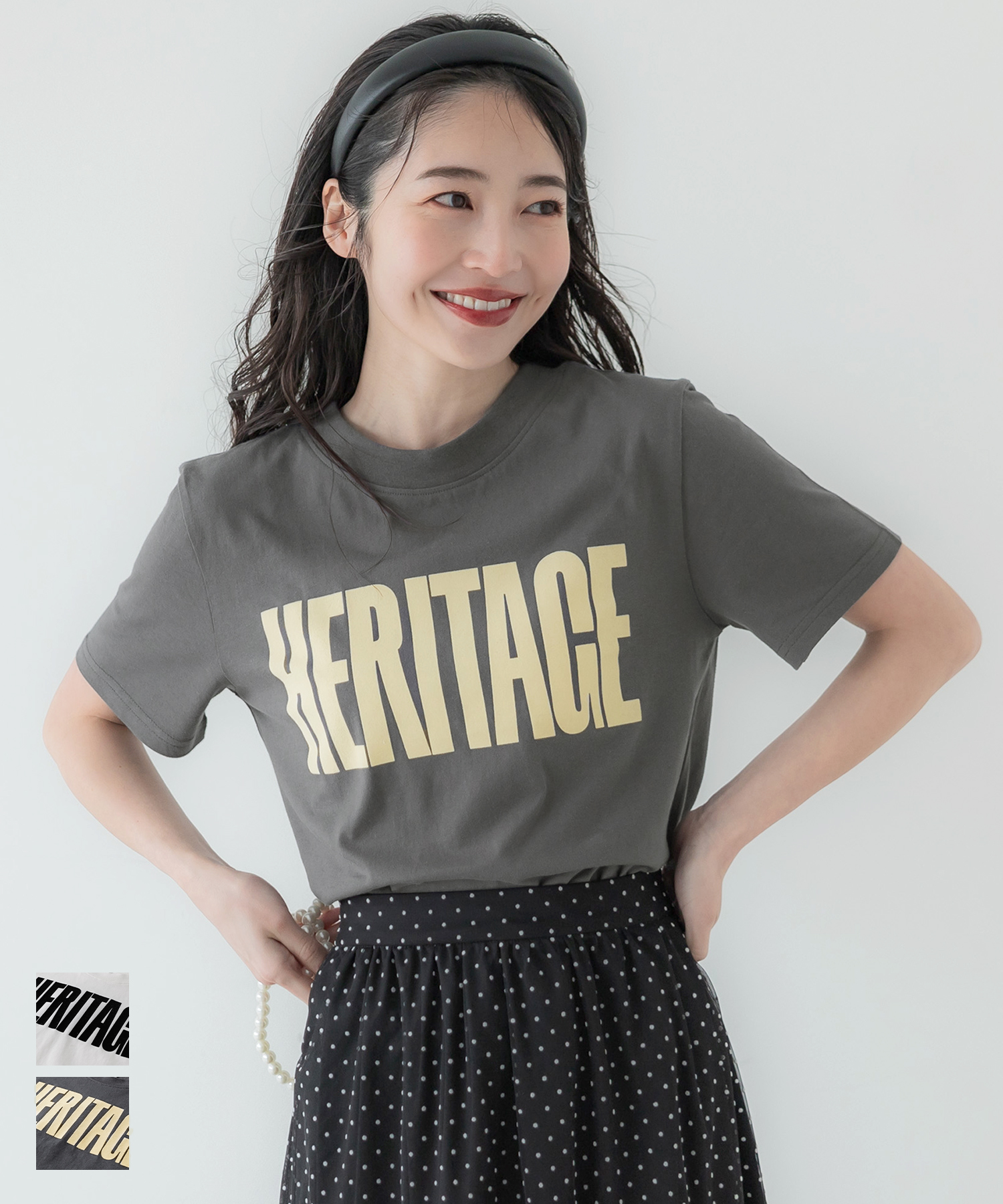 スコットクラブ　A:new フロッキープリントロゴTシャツ コカ coca フロッキープリントT(505953506) | コカ(coca) - d