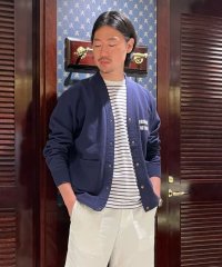 Brooks Brothers/【WEB限定】SS24 LOGO Series ロゴプリント カーディガン/506004149